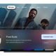 A photo of Android TV showing a dialog box asking the user to pair a set of Pixel Buds